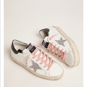 Golden Goose high star glitter sneakers